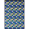Joy Carpets Kid Essentials Blue Roundabout 10ft.9in. x 13ft.2in. Rect. Rug