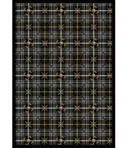 Joy Carpets Games People Play Flannel Gray Saint Andrews 7ft.8in. x 10ft.9in. Rect. Rug