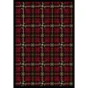 Joy Carpets Games People Play Lumberjack Red Saint Andrews 7ft.8in. x 10ft.9in. Rect. Rug