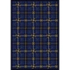 Joy Carpets Games People Play Seaside Blue Saint Andrews 7ft.8in. x 10ft.9in. Rect. Rug
