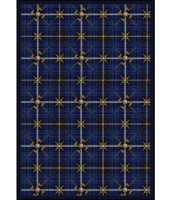 Joy Carpets Games People Play Seaside Blue Saint Andrews 7ft.8in. x 10ft.9in. Rect. Rug