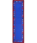 Joy Carpets Kid Essentials Multi Scattered Books 2ft.1in. x 7ft.8in. Rect. Rug