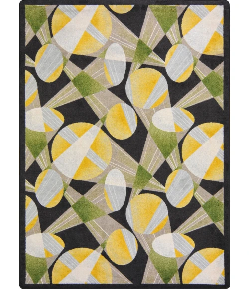 Joy Carpets Any Day Matinee Brown Searchlight 7ft.8in. x 10ft.9in. Rect. Rug