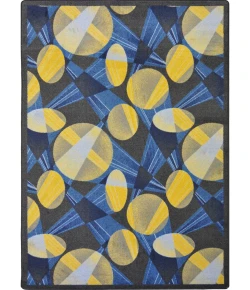 Joy Carpets Any Day Matinee Navy Searchlight 10ft.9in. x 13ft.2in. Rect. Rug