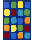 Joy Carpets Kid Essentials Multi Seat Yourself 10ft.9in. x 13ft.2in. Rect. Rug