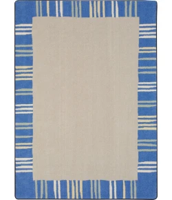 Joy Carpets Kid Essentials Pastel Seeing Stripes 10ft.9in. x 13ft.2in. Rect. Rug