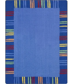 Joy Carpets Kid Essentials Rainbow Seeing Stripes 10ft.9in. x 13ft.2in. Rect. Rug