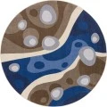 Joy Carpets Kid Essentials Multi Serenity Brook 7ft. 7in. Round Rug