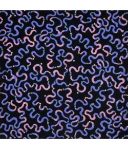 Joy Carpets Kaleidoscope Purple Serpentine 7ft.8in. x 10ft.9in. Rect. Rug