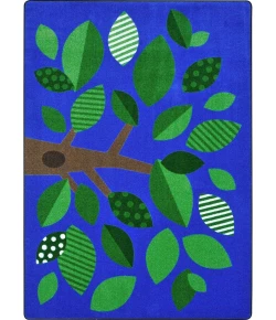 Joy Carpets Kid Essentials Multi Shady Grove 5ft.4in. x 7ft.8in. Rect. Rug