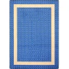 Joy Carpets Kid Essentials Blue Sharing Circle 5ft.4in. x 7ft.8in. Rect. Rug