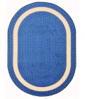 Joy Carpets Kid Essentials Blue Sharing Circle 7ft.7in. Round Rug