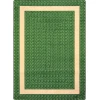 Joy Carpets Kid Essentials Green Sharing Circle 7ft.8in. x 10ft.9in. Rect. Rug