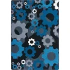 Joy Carpets Kid Essentials Sapphire Shifting Gears 3ft.10in. x 5ft.4in. Rect. Rug