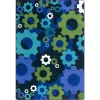 Joy Carpets Kid Essentials Violet Shifting Gears 3ft.10in. x 5ft.4in. Rect. Rug
