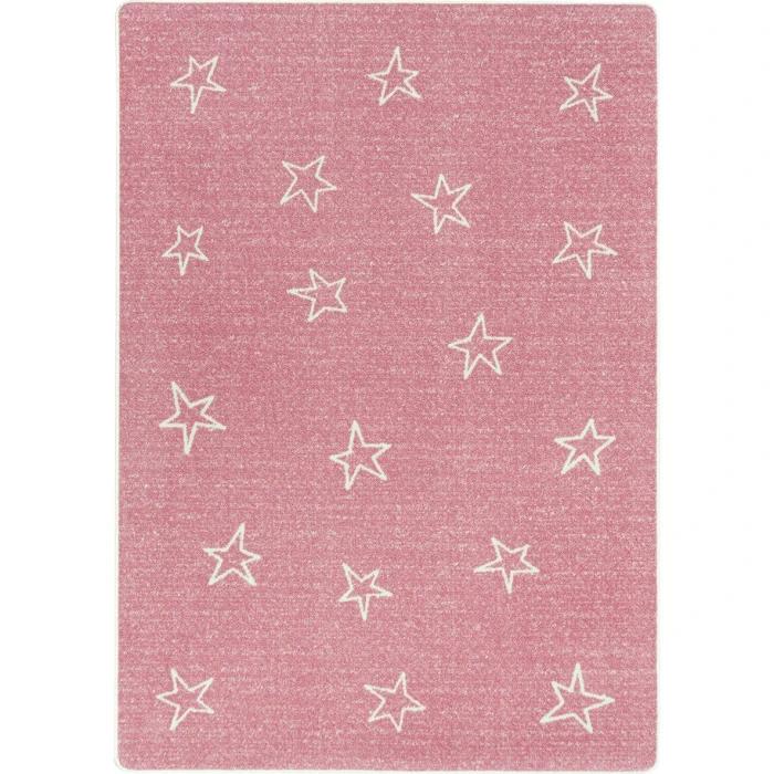 Joy Carpets Claremont Kids Blush Shine On 7ft.8in. x 10ft.9in. Rect. Rug