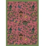 Joy Carpets Kaleidoscope Rose Sweet Tweet 7ft. 8in. x 10ft. 9in. Rect. Rug