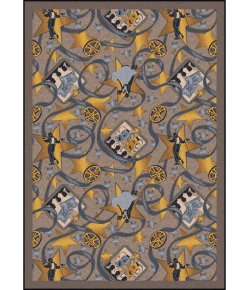 Joy Carpets Any Day Matinee Taupe Silver Screen 10ft.9in. x 13ft.2in. Rect. Rug