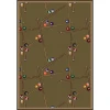Joy Carpets Games People Play Dark Dust Snookered 3ft.10in. x 5ft.4in. Rect. Rug