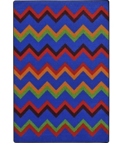 Joy Carpets Kid Essentials Primary Sonic 5ft.4in. x 7ft.8in. Rect. Rug