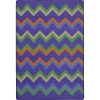 Joy Carpets Kid Essentials Violet Sonic 5ft.4in. x 7ft.8in. Rect. Rug