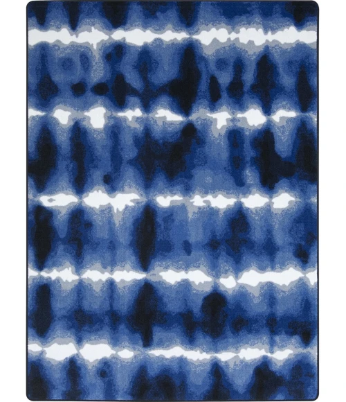 Joy Carpets First Take Cobalt Sound Off 7ft.8in. x 10ft.9in. Rect. Rug