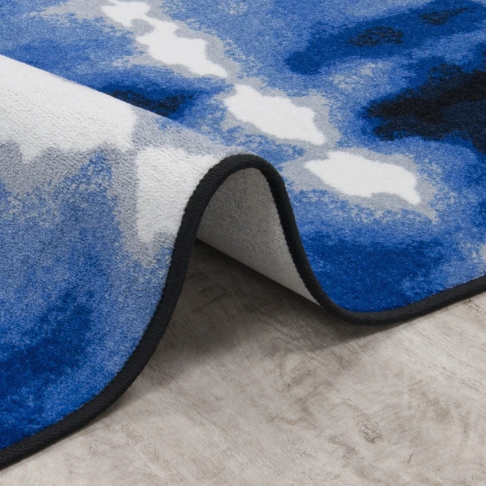 Joy Carpets First Take Cobalt Sound Off 10ft.9in. x 13ft.2in. Rect. Rug
