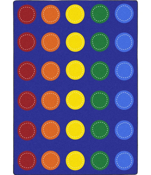 Joy Carpets Kid Essentials Multi Spaces and Places 10ft.9in. x 13ft.2in. Rect. Rug