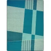Joy Carpets Kid Essentials Teal Spazz 5ft.4in. x 7ft.8in. Rect. Rug