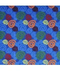 Joy Carpets Playful Patterns Multi Spirals 3ft.10in. x 5ft.4in. Rect. Rug