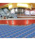 Joy Carpets Playful Patterns Multi Spirals 3ft.10in. x 5ft.4in. Rect. Rug