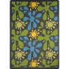 Joy Carpets Kid Essentials Gray Splat 3ft.10in. x 5ft.4in. Rect. Rug