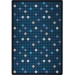 Joy Carpets Playful Patterns Seaside Spot On 7ft.8in. x 10ft.9in. Rect. Rug