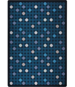 Joy Carpets Playful Patterns Seaside Spot On 7ft.8in. x 10ft.9in. Rect. Rug