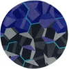 Joy Carpets Kid Essentials Violet Stealth 7ft. 7in. Round Rug