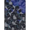 Joy Carpets Kid Essentials Violet Stealth 3ft. 10in. x 5ft. 4in. Rect. Rug