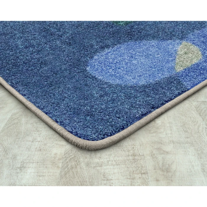 Joy Carpets Kid Essentials Multi Still Waters 7ft. 8in. x 10ft. 9in. Rect. Rug