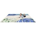 Joy Carpets Kid Essentials Multi Still Waters 7ft. 8in. x 10ft. 9in. Rect. Rug