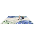 Joy Carpets Kid Essentials Multi Still Waters 7ft. 8in. x 10ft. 9in. Rect. Rug