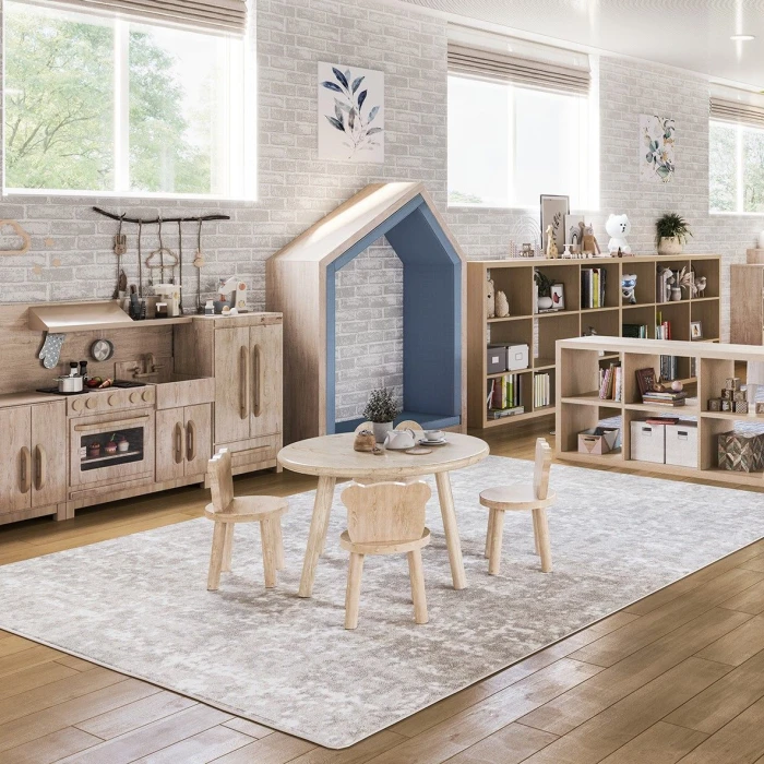 Joy Carpets WorkSpace Dove Stretched Thin 10ft.9in. x 13ft.2in. Rect. Rug