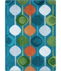 Joy Carpets Kid Essentials Citrus String Along 5ft.4in. x 7ft.8in. Rect. Rug