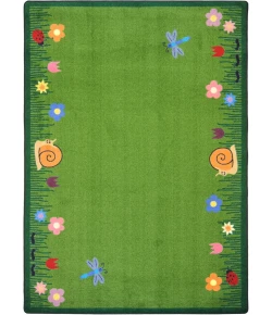 Joy Carpets Kid Essentials Multi Summer Friends 7ft.8in. x 10ft.9in. Rect. Rug