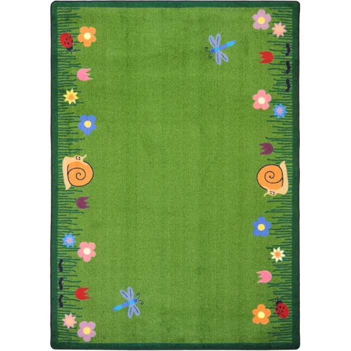 Joy Carpets Kid Essentials Multi Summer Friends 5ft.4in. x 7ft.8in. Rect. Rug