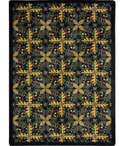 Joy Carpets Kaleidoscope Black Tahoe 3ft.10in. x 5ft.4in. Rect. Rug