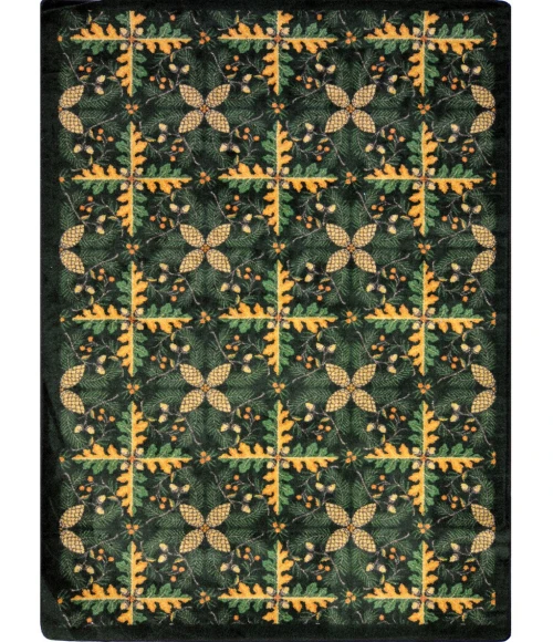 Joy Carpets Kaleidoscope Pine Tahoe 3ft.10in. x 5ft.4in. Rect. Rug