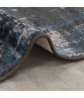 Joy Carpets Kid Essentials Marine Terra Mae 7ft.7in. Round Rug