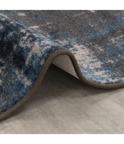 Joy Carpets Kid Essentials Marine Terra Mae 7ft.7in. Round Rug