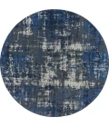Joy Carpets Kid Essentials Marine Terra Mae 7ft.7in. Round Rug