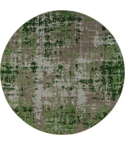 Joy Carpets Kid Essentials Meadow Terra Mae 5ft.4in. Round Rug