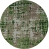 Joy Carpets Kid Essentials Meadow Terra Mae 7ft.7in. Round Rug